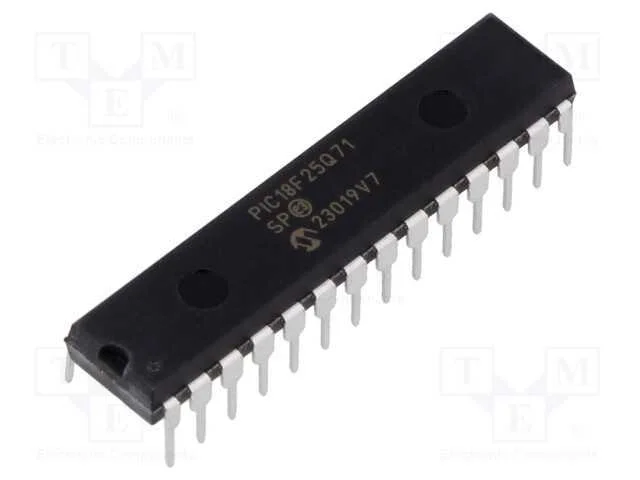 IC: microcontrolador PIC, 32kB, 64MHz, 1,8&divide;5,5VDC.
