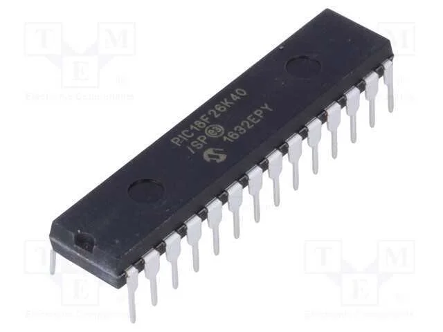 IC: microcontrolador PIC, 64kB, 64MHz, I2C x2,LIN.