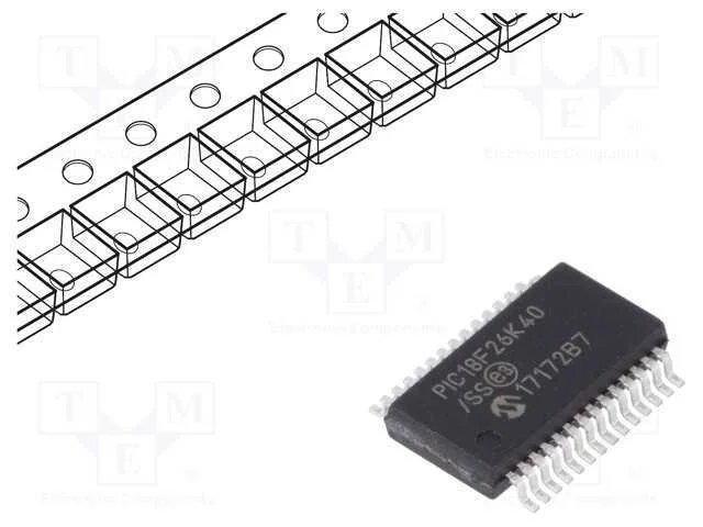 IC: microcontrolador PIC, 64kB, 64MHz, I2C x2,LIN.