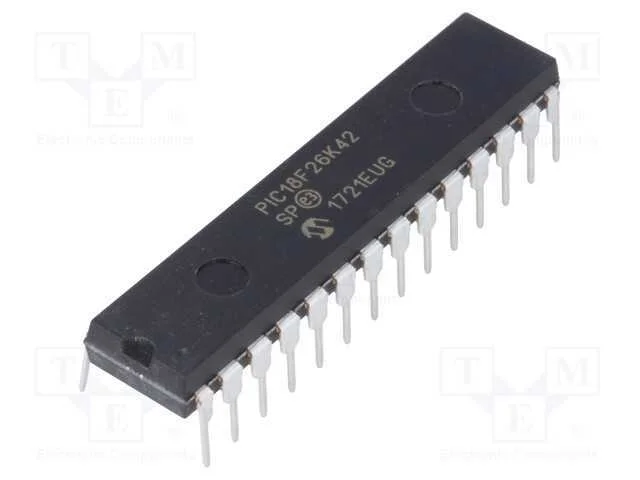 IC: microcontrolador PIC, 64kB, 64MHz, 2,3&divide;5,5VDC.