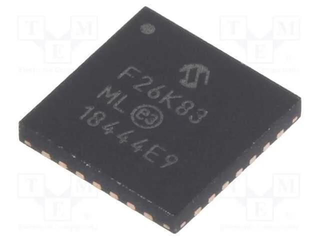 IC: microcontrolador PIC, 64kB, 64MHz, CAN,I2C,LI.