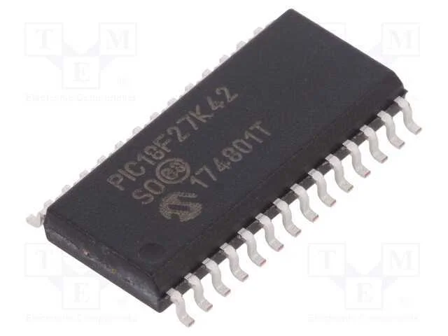 IC: microcontrolador PIC, 128kB, 64MHz, I2C x2,LI.