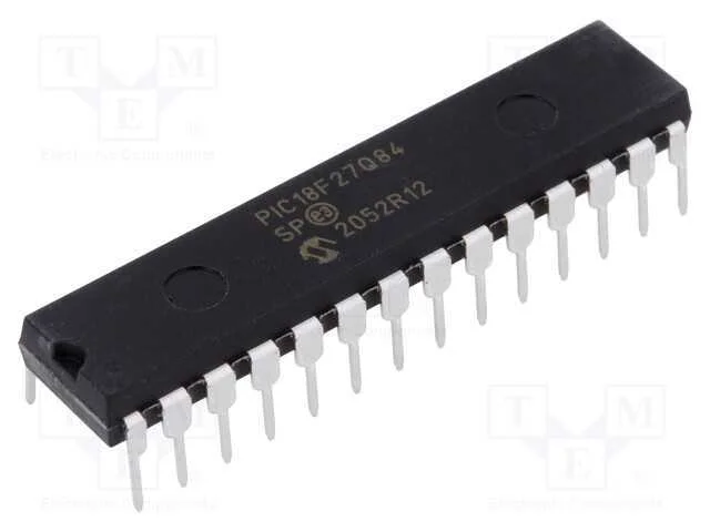 IC: microcontrolador PIC, 64MHz, 1,8&divide;5,5VDC, THT,.