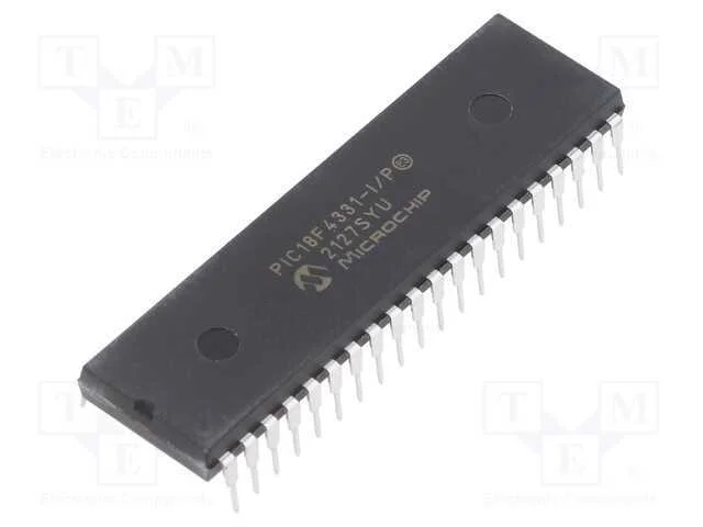 IC: microcontrolador PIC, 8kB, 40MHz, 4,2&divide;5,5VDC,.