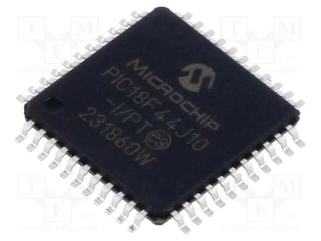 IC: microcontrolador PIC, 40MHz, 2,7&divide;3,6VDC, SMD,.