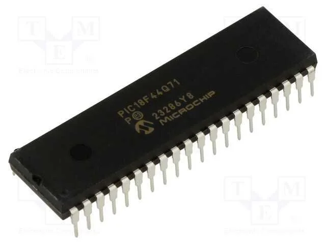 IC: microcontrolador PIC, 16kB, 64MHz, 1,8&divide;5,5VDC.