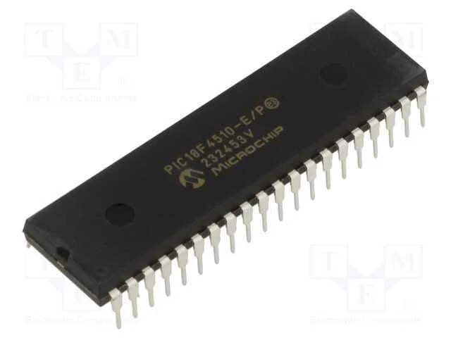 IC: microcontrolador PIC, 32kB, 40MHz, 4,2&divide;5,5VDC.