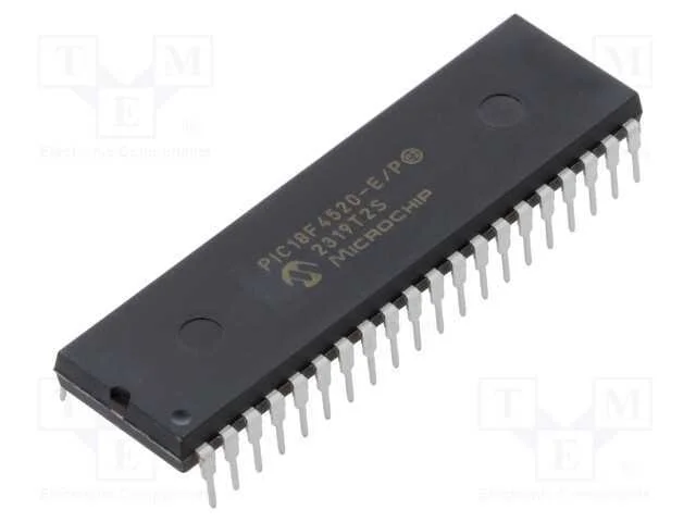 IC: microcontrolador PIC, 32kB, 40MHz, 4,2&divide;5,5VDC.