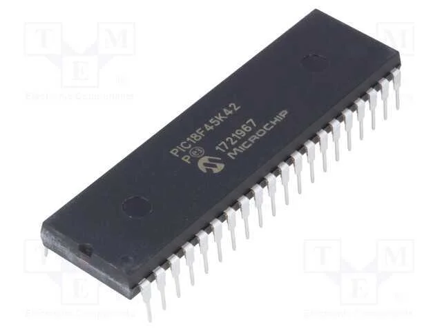 IC: microcontrolador PIC, 32kB, 64MHz, 2,3&divide;5,5VDC.