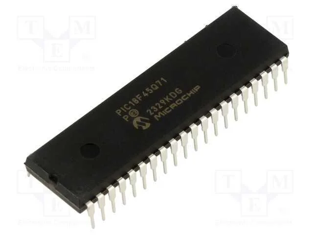 IC: microcontrolador PIC, 32kB, 64MHz, 1,8&divide;5,5VDC.