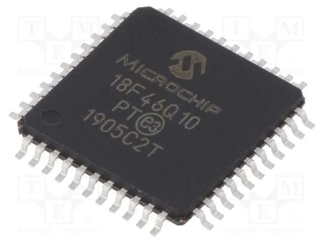 IC: microcontrolador PIC, 64kB, 64MHz, I2C x2,LIN.