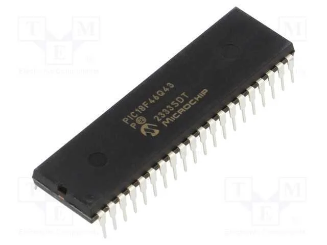 IC: microcontrolador PIC, 64kB, 64MHz, 1,8&divide;5,5VDC.