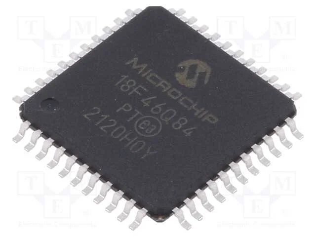 IC: microcontrolador PIC, 64kB, SMD, 1kBEEPROM,8k.