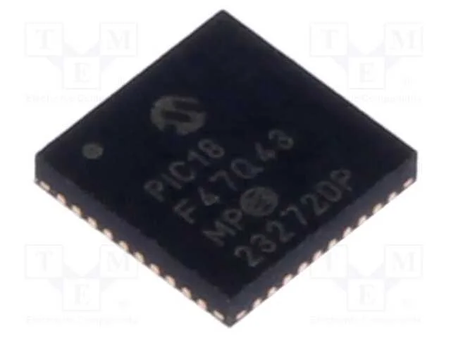 IC: microcontrolador PIC, 128kB, 64MHz, I2C,SPI x.