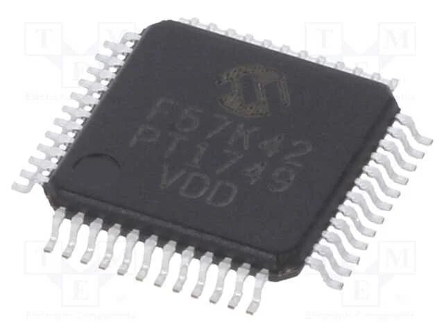 IC: microcontrolador PIC, 128kB, 64MHz, I2C x2,LI.