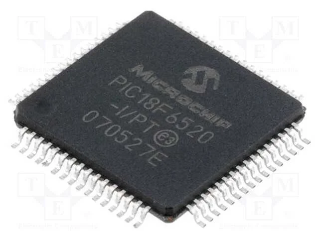 IC: microcontrolador PIC, 32kB, 40MHz, 4,2&divide;5,5VDC.