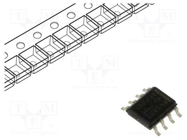 IC: amplificador operacional, 12MHz, Ch: 2, SO8, .