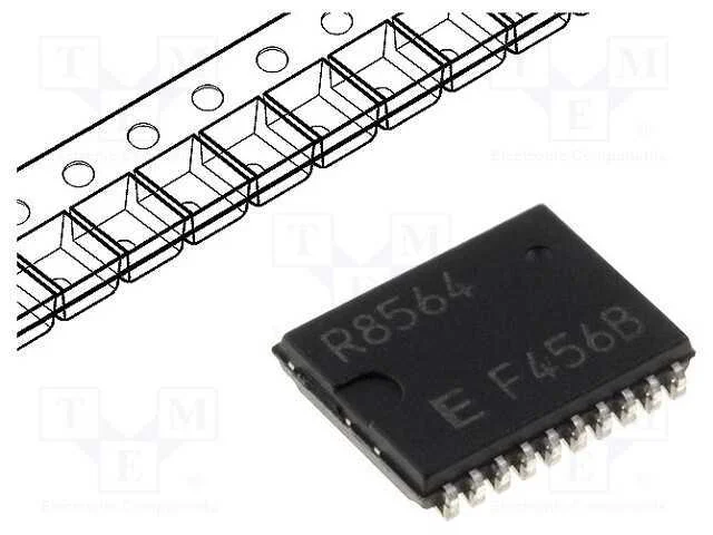 IC: sistema RTC, I2C, VSOJ20, 1,8&divide;5,5V