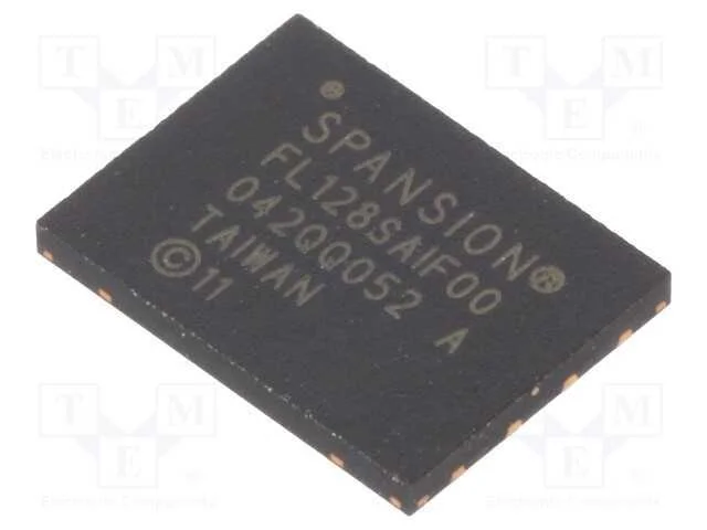 IC: mem&oacute;ria FLASH, 128MbFLASH, SPI, 133MHz, 2,7&divide;3.