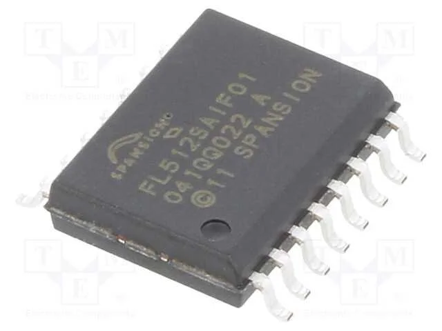 IC: memória FLASH, 512MbFLASH, SPI, 133MHz, 2,7÷3.