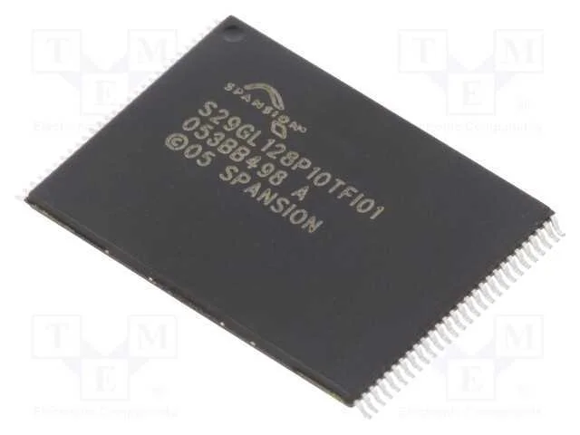 IC: mem&oacute;ria FLASH, 128MbFLASH, CFI,parallel, TSOP.