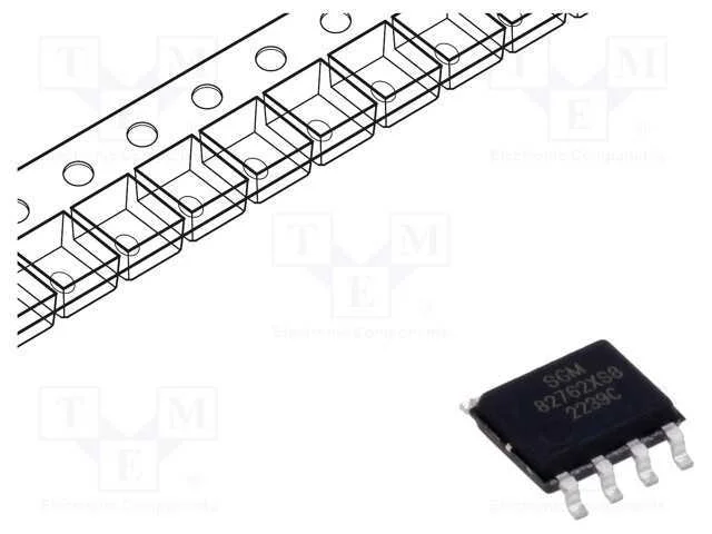 IC: amplificador operacional, SO8, 3,3&divide;36VDC, rol.