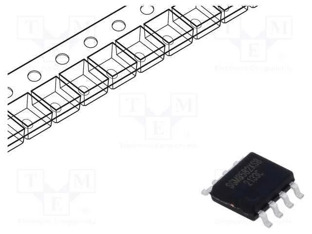 IC: amplificador operacional, SO8, 2,5&divide;5,5VDC, ro.