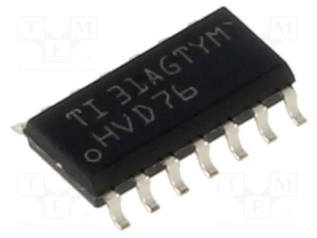 IC: interface, transceptor, full duplex,RS485, 50.