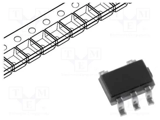 IC: digital, AND, Ch: 1, IN: 2, CMOS, SMD, SC70-5.