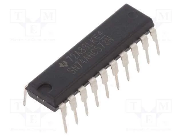 IC: digital, trinco transparente D, Ch: 8, 2&divide;5,5V.
