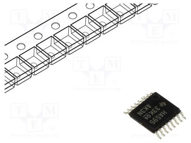 IC: digital, registo de deslocamento, SMD, TSSOP1.