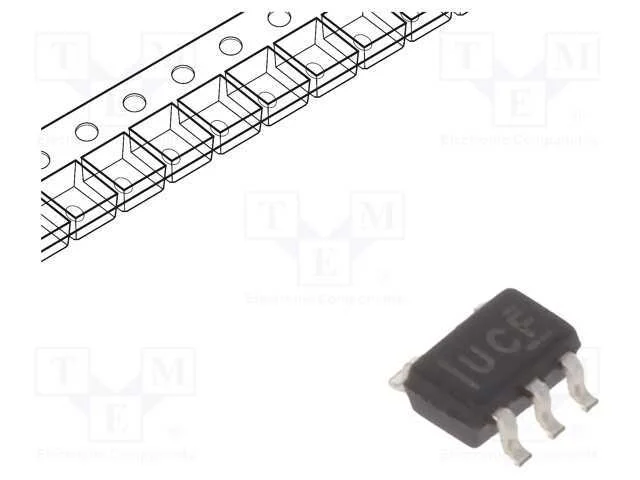 IC: digital, NOT, Ch: 1, CMOS, SMD, SC70-5, 0,8&divide;2.