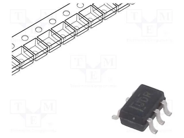 IC: digital, NOT, Ch: 1, CMOS, SMD, SC70-5, 0,8&divide;2.