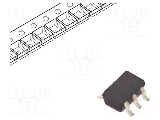 IC: digital, amort.,n&atilde;o invert&iacute;vel, Ch: 2, CMOS, .