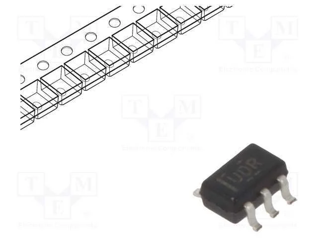 IC: digital, NOT, Ch: 2, CMOS, SMD, SC70-5, 0,8&divide;2.
