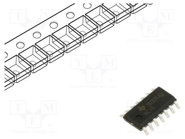 IC: digital, NAND, Ch: 3, IN: 3, SMD, SO14, 2&divide;6VD.