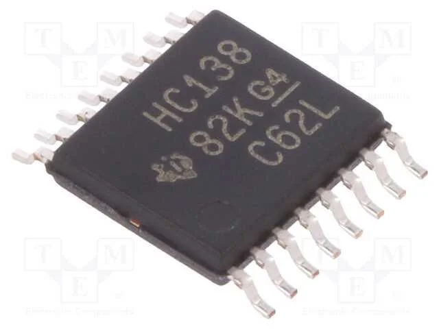 IC: digital, 3 to 8 line,descodificador,demultipl.