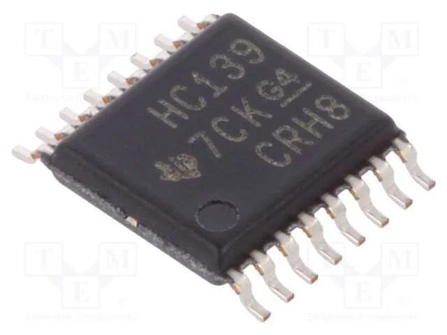 IC: digital, 2 to 4 line,descodificador,demultipl.