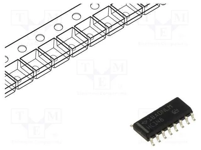 IC: digital, codificador, SMD, SO16, HC