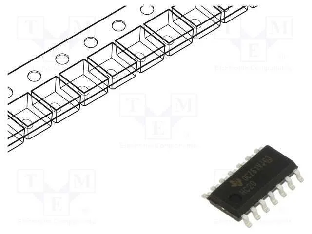 IC: digital, NAND, Ch: 2, IN: 4, SMD, SO14, 2&divide;6VD.