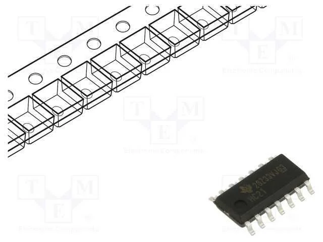 IC: digital, AND, Ch: 2, IN: 4, SMD, SO14, 2&divide;6VDC.