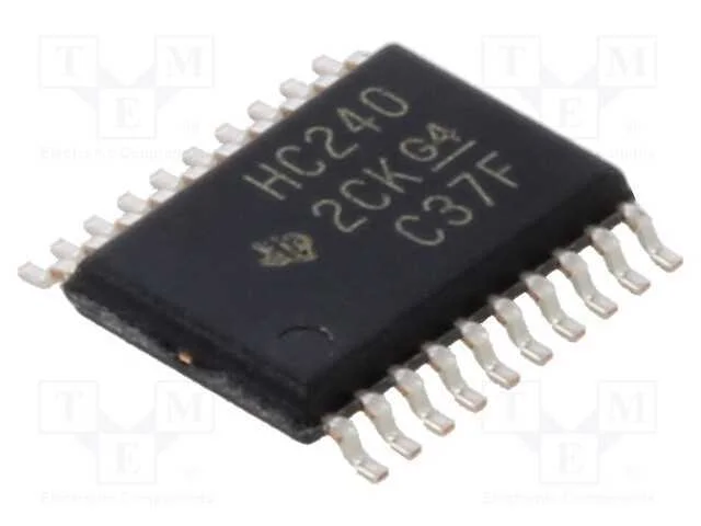 IC: digital, amort.,invertido,controlador da linh.