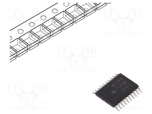 IC: digital, amort.,invertido,controlador da linh.