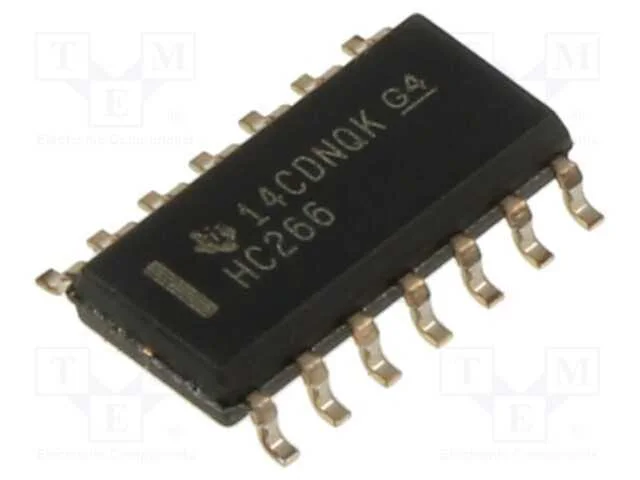 IC: digital, XNOR, Ch: 4, IN: 2, SMD, SO14, 2&divide;6VD.