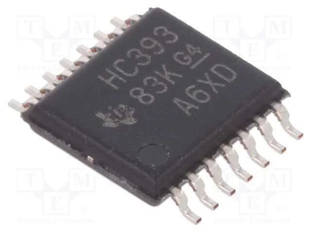 IC: digital, 4bit,contador bin&aacute;rio, SMD, TSSOP14,.