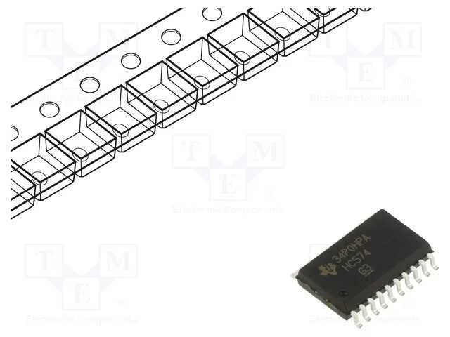 IC: digital, multivibr.biest&aacute;vel D, Ch: 8, SMD, S.