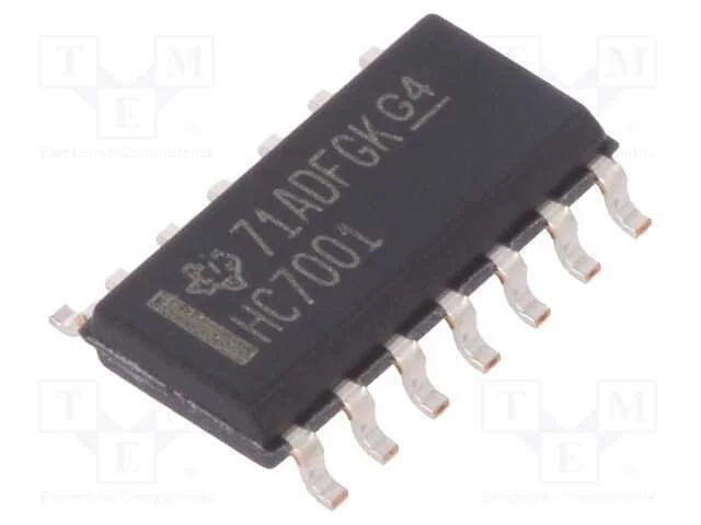 IC: digital, AND, Ch: 4, IN: 2, SMD, SO14, 2&divide;6VDC.