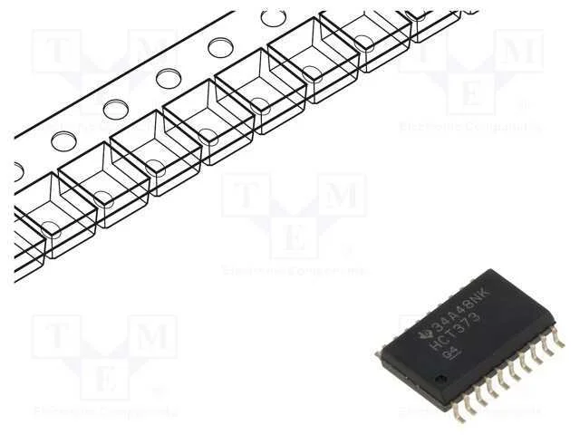 IC: digital, trinco transparente D, Ch: 8, 4,5&divide;5,.