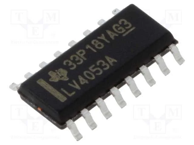 Ic: Multiplexador; Ch: 2; Soic16; 2÷5,5vdc