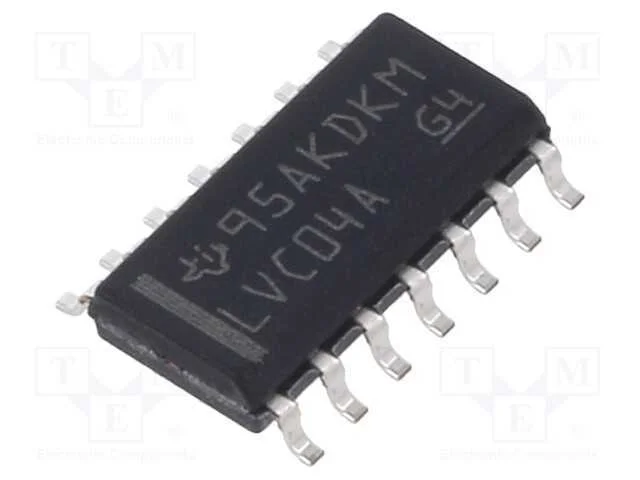 IC: digital, NOT, Ch: 6, CMOS, SMD, SO14, 1,65&divide;3,.